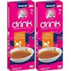 Vitakraft Bevande, snack per gatti liquido, spuntino per gatti per equilibrato equilibrio dei liquidi, con pollo, in bustine singole, senza aggiunta di zucchero (1 confezione da 10 x 30 g)