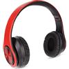 BONKZEBU Auricolare Auricolare Wireless Pieghevole Sopra L'orecchio con Bassi Potenti, Chip 5.0, Comode Cuffie Antirumore, per Cellulare Gioco da Viaggio per PC (#1)