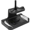 BONKZEBU Supporto di Ricarica per Controller VR Luce RGB, Stazione di Ricarica per Controller per Visore VR con 2 Batterie Ricaricabili, Supporto di per per Visore (Nera)