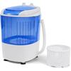 Elevon Mini centrifuga portatile lavatrice, lavanderia compatta per casa, appartamento, camper, bianco/blu