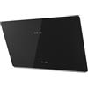 FABER Glam Light Zero Drip A80/2 - Cappa Aspirante da Cucina a Parete 80 cm Classe Energetica B Nero