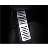TINGYUS Poggiapiedi Pedaliera Auto Per Per E-Tron Q4 Poggiapiedi Piastra Acceleratore Carburante Gas Freno Pedale Copertura Pad Accessori Auto Copri Pedali Auto(5-Aluminum rest 1pc)