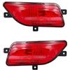 LUOSHUO Fanale Posteriore Auto Automobile posteriore paraurti fendinebbia fendinebbia lampada fendinebbia con lampadina Avvertimento Lampada adattamento for Great Wall Steed Wingle 3 5 Fanale Posteriore