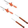 Koni CLASSIC per Volkswagen | Golf 6 (Golf 6 GTI & GTD) | anno di costruzione 09-12 | 8750-1005 (2 pezzi) | 8050-1006 (2 pezzi) | posteriore