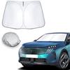 CDEFG Compatibile con Peugeot 3008 5008 2016-2022 2023 Parasole Coperture Parabrezza Parasole Anteriore Parasole Parabrezza Auto Parasole 3008 5008 Accessori