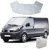 JOJOCY Copertura per parabrezza anteriore adatta per Mercedes Sprinter 2019-2025, copertura parabrezza argento antigelo, antighiaccio, antipolvere, parasole per finestrini anteriori, protezione solare per