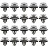 Create idea 20pcs Clip Per Modanatura Rivestimento Svasato Passaruota Anteriore 07142754954 Compatibile con BMW Mini Cooper R55 R56 Clip Per Modanatura Rivestimento In Plastica