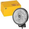 HELLA 1F8 006 800-191 Alogeno-Faro di profondità, Rallye 3000, 24/12V, rotondo, Numero di riferimento 37.5, avvitato, Lente diffusore con struttura, colore diffusore luce cristallino, Dx/Sx
