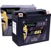 intAct - BATTERIA MOTO AL GEL Bike-Power GEL12-20L-BS. Sostituisce YTX20L-BS. Batteria moto 12V 18Ah 300A. Dimensioni: 175x87x155mm. Con fino al 30% in più di potenza di avviamento.