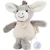 Sterntaler Carillon piccolo a forma di asino Emmi Girl, morbido peluche con meccanismo intercambiabile, melodia La-Le-Lu, laccetti da viaggio, aiuto per addormentarsi, rosa