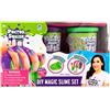 Doctor Squish - Magic Slime Double Set - Verde e viola - 280 g