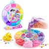Canal Toys - So Slime - Kit Ruota ASMR Sensoriale - Bambini 6+ - SSB 009 | 10 texture e 8 decorazioni - 80 sensazioni da combinare - Kit sensoriale rilassante - Dimensioni 26 x 7 x 26,8 cm - Regalo
