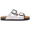 Dr.Scholl's SHOES Scholl Jackie, Sandali Donna, 2 cinturini, Argento, 41 EU