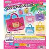 BANDAI Sanrio Characters Puffy Clear Bag Set di 5 Gashapon