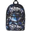 Seven Zaino Scuola FREETHINK, Doppio Scomparto, Grigio, 34 L, Scomparto porta pc ablet, Tasche multifunzione, Tasca laterale porta borraccia, Scuola media e superiore, Bambini, Ragazzi