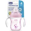Chicco Tazza Biberon Transition Rosa 4 Mesi 1 Pezzo