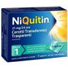 Niquitin Cerotti Transdermici Trasparenti 21mg 24h 7 Pezzi