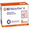Corman Ago Per Penna Da Insulina Bd Microfine Gauge 31 6mm 100 Pezzi
