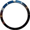 ROUHO 39.5mm Alluminio Lunetta Orologio, Lega Inserto Ricambio, Anello Lucido Intarsio Quadrante Componente 32.6mm per Tudor Black Bay