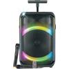 KARMA AURALIS DIFFUSORE TROLLEY BT 300W 1 RADIOMICROFONO + 1 MIC.FILO
