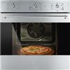 SMEG SF63M3S1PZX FORNO A 60CM 65LT INOX 9F. TERMOVENTILATO 9FUN. PIZZA