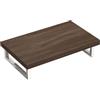 doporro Consolle Bagno Sospesa 50x80 cm per Lavabo da Appoggio con Staffe
