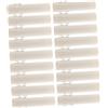 TOPPERFUN 20 Pezzi Copriprese Candela per Lampadari Effetto Goccia di Cera in Plastica Bianca per Illuminazione Decorativa in Casa Stile Retro e Moderno