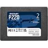 Patriot Memory SSD PATRIOT 2TB P220 2.5 SATA3 READ:550MB/WRITE:500 MB/S - P220S2TB25 P220S2TB25
