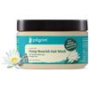 PILGRIM Maschera per capelli coreana all'olio di argan per capelli secchi e crespi con loto bianco e camelia, maschera per capelli per lisciare i capelli, condizionamento profondo e controllo della