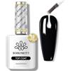 Born Pretty No Wipe Top Coat 15 ml, smalto trasparente UV in gel ad alta lucentezza, lunga durata, soak-off, UV/LED, regalo per saloni di unghie fai da te