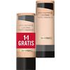 Max Factor, Coppia di Fondotinta Liquido Lasting Performance, Alta Coprenza, Finish Matte e Lunga Durata, 105 Soft Beige, 2 x 35 ml