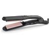 BaByliss 2165CU - Pinza per crimpare in ceramica, 10 impostazioni di calore fino a 210 °C, strumento professionale per parrucchiere, colore: nero