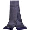 UK_Stone - Sciarpa da uomo, 100% seta pura, motivo classico vintage, doppio strato stampato, #4 blu., Taglia unica