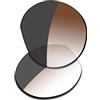 Saucer Lenti di ricambio premium per occhiali smart Oakley Meta HSTN OW8002, 51 mm