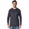 Merino.tech Maglia Lana Merino Uomo Intimo Termico Maniche Lunghe | Maglietta Henley, Girocollo, Ideale per Ufficio e Tempo Libero, Traspirante Intimo Termico, Drenante, Anti-Odore, Non Pizzica