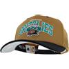 Mitchell & Ness Team Arch Cappellino da Baseball con Chiusura Classic Red Snapback - Vancouver Grizzlies (Marrone Chiaro/Nero)