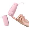 Mayoii Mini Ombrello Tascabile con Protezione UPF50+, Ombrello Piccolo Leggero UV Portatile con Scatola di Stoccaggio per Donne Formato Borsetta