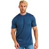Merino.tech Maglietta Lana Uomo Merino Intimo Leggero Manica Corta