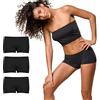 FOCENZA Shorty Boxer Donna in Morbida Microfibra | 3 Pezzi | Vari Colori | Short Donna Elasticizzato e Confortevole | Made in Italy