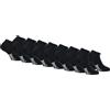 Lonsdale 16 Paia Calzini Corti Uomo Donna - Calzini Sportivi Sneaker - Lunghezza Caviglia - Cotone Traspirante (Nero, 39-42)