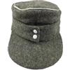 CDJBHW M1943, berretto in lana, ufficiale tedesco della seconda guerra mondiale, berretto da montagna, da uomo, invernale, per esterni, calda, cappello del D-Day, WW2, verde, 60