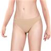 DANSHOW Slip da Danza Classica per Ragazze Intimo da Donna dal Taglio Alto Intimo Senza Cuciture per Bambini e Donne(8C11-2)