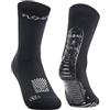 FLOKY RUN UP MEDIUM calze biomeccaniche per running e trekking. Calza a compressione. Protezione tendine d'Achille e muscoli gamba, supporto plantare. Massima riduzione vibrazioni. (Nero, M-L)