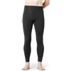 LAPASA 100% Lana Merino Calzamaglia Termica Lunghi Peso Medio M30 - Abbigliamento Termico Leggings Invernali Trekking Running Montagna Sci Snowboard Grigio Scuro (Caldo) M