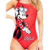 Disney Costume da Bagno Costumi da Piscina Donna Minnie Mouse | Costume Intero Donna | Rosso M