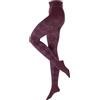 Burlington Collant da donna Elegant Essence W Ti cotone fantasia 1 pezzo, rosa lilla melange 8329, 36-38, Rosa Lilac Melange 8329, 36-38