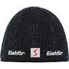 Eisbär Beanie Rene Skipool Donna/Uomo - Made in Austria Lana Lavorato a Maglia Invernale con Fodera, Fodera Inverno Autunno/Inverno - Taglia Unica Nero-Blu