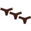 Hanky Panky Low Rise Thong - Mutande Donna in Pizzo Elasticizzate, Set 3 Pezzi, Tanga Donna Comodi e Colorati a Vita Bassa - Slip Donna Cotone e Nylon, Lingerie per Completo Intimo Donna, Taglia Unica