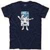 3styler T-Shirt Uomo Milky - Coffee And TV - Linea Classic - 100% Cotone 185 gr/mq (L, Blu)