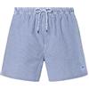 NORTH SAILS Boxer Mare Uomo in Seersucker di Cotone e Poliestere a Righe